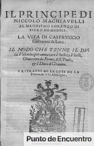 maquiavelo libro